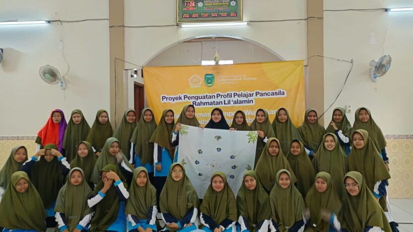 MTS Muhammadiyah Blimbing Gelar Proyek P5RA Tanamkan Nilai Pancasila dan Kepedulian Lingkungan